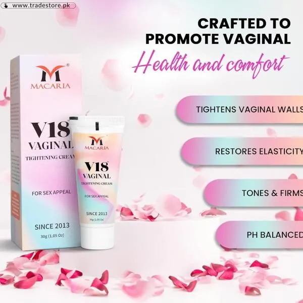 Macaria V18 Vaginal Tightening Cream In Pakistan