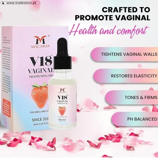 Macaria V18 Vaginal Tightening Oil