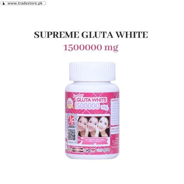 Gluta White 1500000 MG Capsules Price in Pakistan
