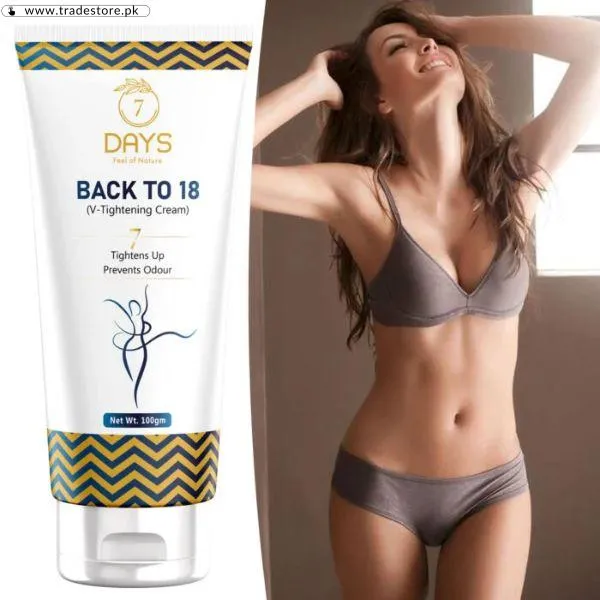7 Days Back To 18 V Tightening Cream in Pakistan