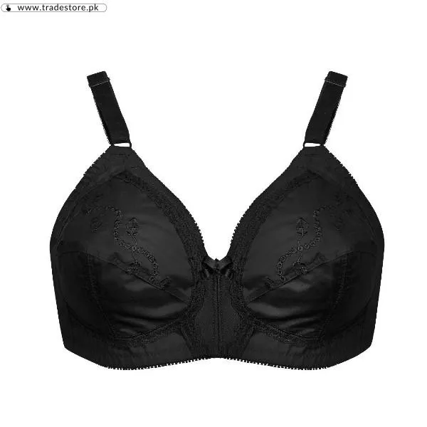 IFG Comfort 15 Cotton Bra - Black