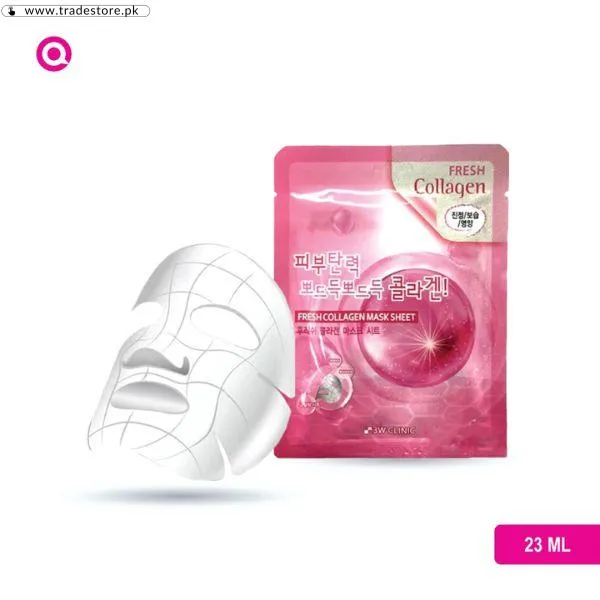 3W Collagen Sheet Mask - 23gm