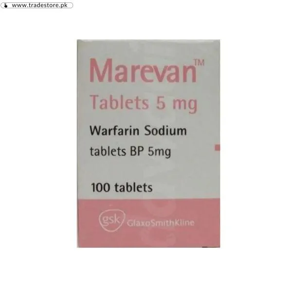 Marevan Warfarin Sodium 5Mg Tablets Price in Pakistan