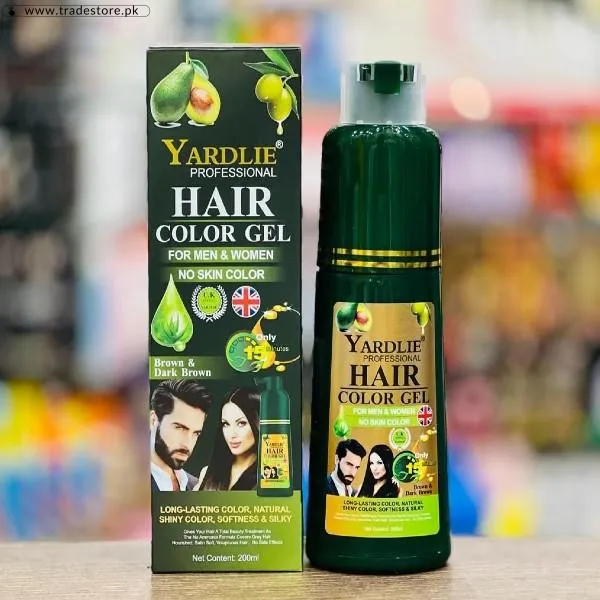 Yardlie Dark Brown Hair Color Gel In Pakistan