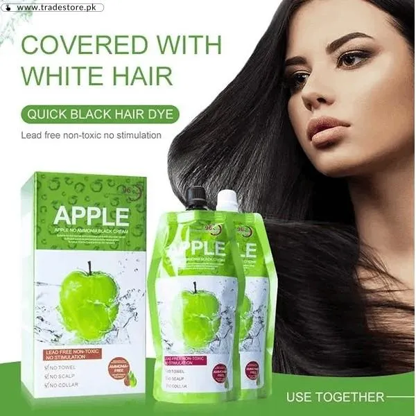 Apple Hair Color 96 Natural Black In Pakistan
