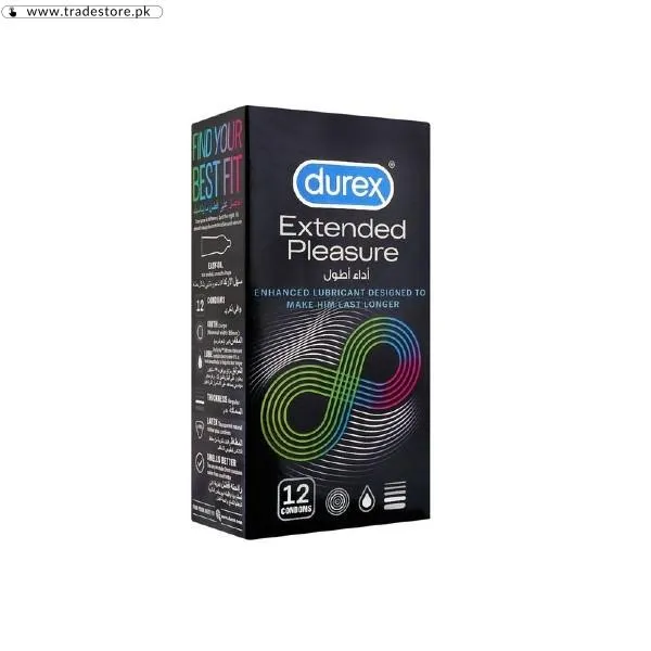 Durex Extended Pleasure Condoms 12 Pack