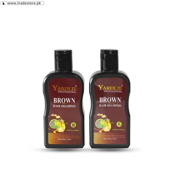 Yardlie Professional Hair Dye Shampoo Brown In Pakistan