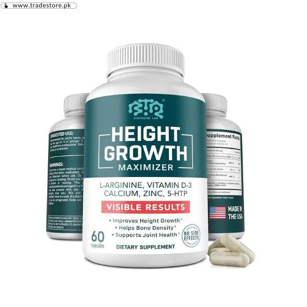 Pretant Height Increase Maximizer Capsules Price in Pakistan