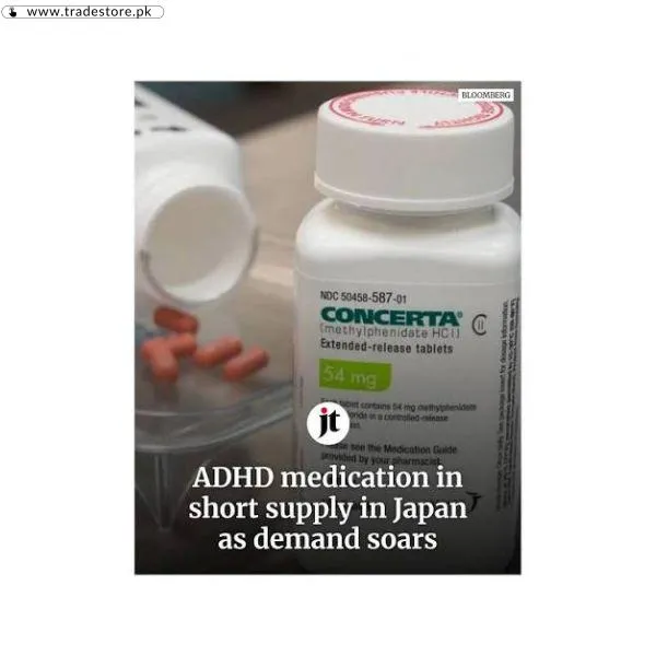 Concerta® Extended Release Tablets Price in Pakistan