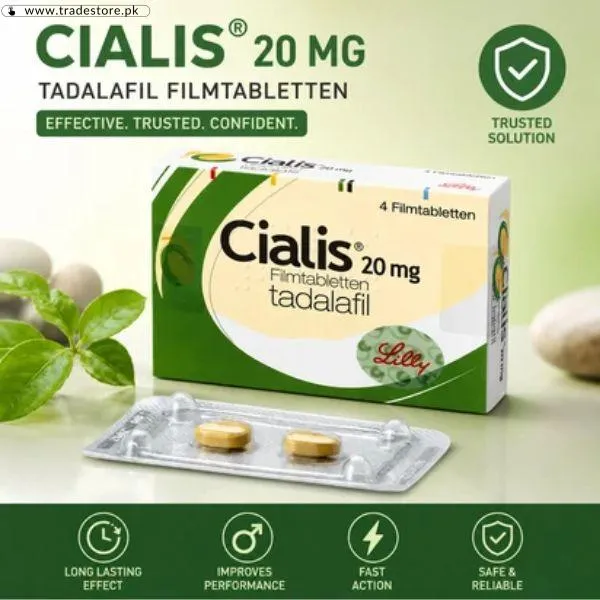 Cialis 20Mg 4 Tablets