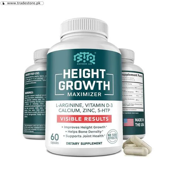 Natural Height Growth Capsules Price in Pakistan