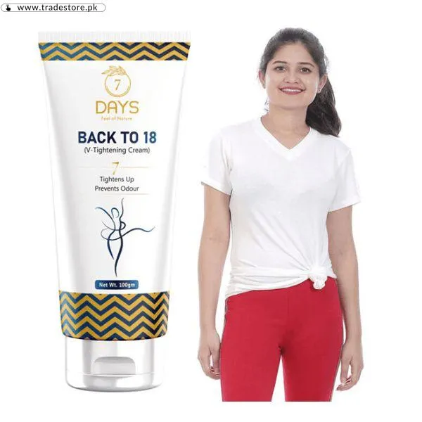 7 Days Back To 18 V Tightening Cream in Pakistan