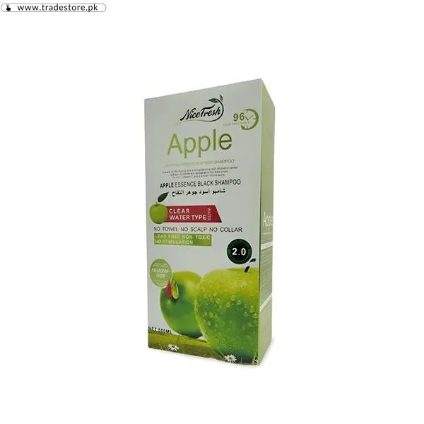 Apple Hair Colour Shampoo Natural Black In Pakistan