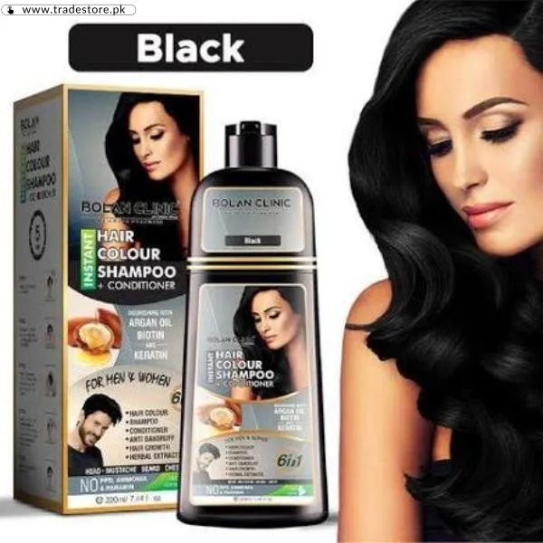 Bolan Clinic Dark Brown Hair Color Shampoo Price in Pakistan