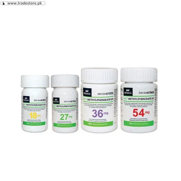 Concerta® Extended Release Tablets Price in Pakistan