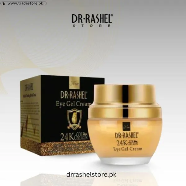 Dr.Rashel 24K Gold And Collagen Eye Gel Cream 50Ml in Pakistan