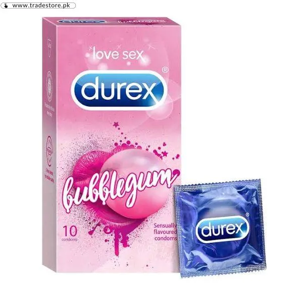 Durex Chewing Gum & Bubblegum longtime Mint Flavoured for male & female