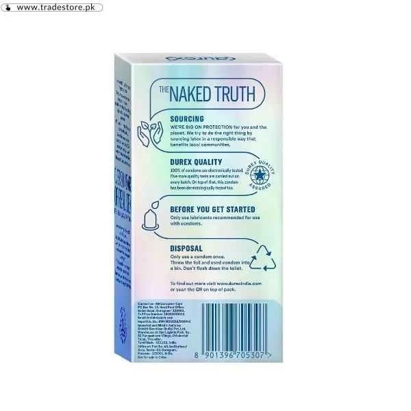 Durex Invisible Condoms 12 Pack In Pakistan