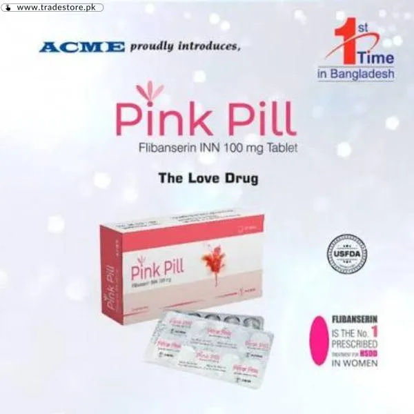 Flibanserin 100mg Tablets Price in Pakistan
