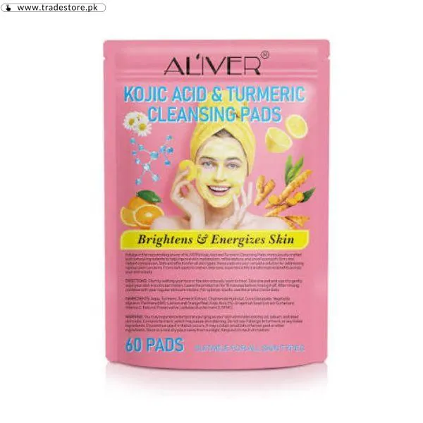Kojic Acid Turmeric Cleansing Pads