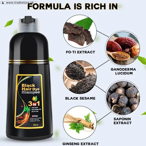 Meidu Black Hair Dye Shampoo Price In Pakistan