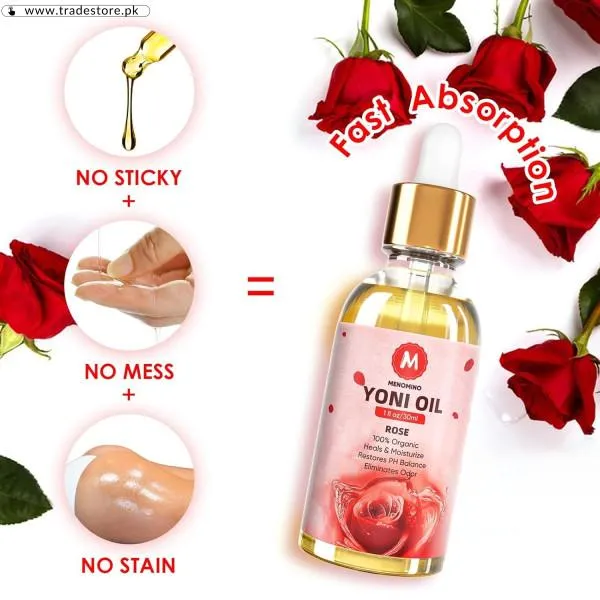 Rose & Strawberry Yoni Oil In Pakistan