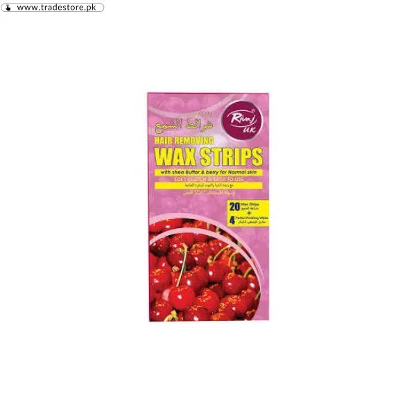 Shea Butter & Berry Hair Removing Wax Strips in Pakistan