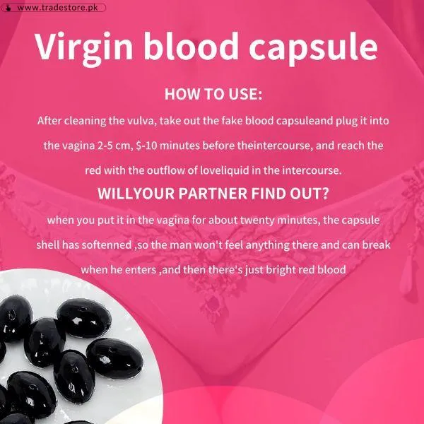 Virgin Blood Capsule Price in Pakistan